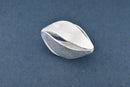 Silver Plated Flower Bud Spacer Beads