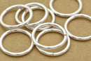 Silver Saw Cut Open Jump Rings Connector Links For Jewelry Makings 
