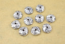 Antique Silver Bead Caps For Jewelry Makings