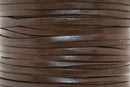 3mm Flat Tan Brown Leather Cord - Premium Quality - Indian Leather - Wrap Bracelet Making Findings - Lead Free - Necklace Making