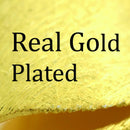 Gold Plated Wavy Disc Spacer Beads - 5mm