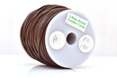 1mm Natural Tan Brown Leather Cord - Round - Premium Quality - Indian Leather - Wrap Bracelet Making Findings - Lead Free - Necklace Making