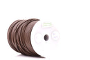2mm Natural Tan Brown Leather Cord - Round - Premium Quality - Indian Leather - Wrap Bracelet Making Findings - Lead Free - Necklace Making