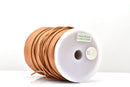 2mm Metallic Copper Leather Cord - Round - Premium Quality - Indian Leather - Wrap Bracelet Making Findings - Lead Free - Necklace Making