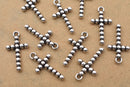 Antique Silver Jesus Cross Pendant Charms For Jewelry Makings