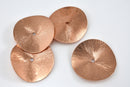 Copper Brushed  Spacers Wavy Heishi Disc Beads For Jewelry Makings