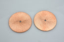 Copper Brushed Flat Spacers Heishi Disc Beads For Jewelry Makings 