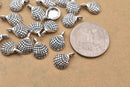 Antique Silver Plated Sea Shell Charms