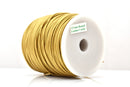 1.5mm Leather Cord - Metallic Gold  - Round