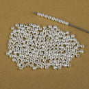 Silver Plated 3mm Corrugated Ball Spacer Beads