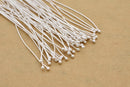 Silver Round Ball Head Pins For Jewelry Makings 