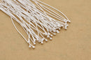 Silver Round Ball Head Pins For Jewelry Makings 
