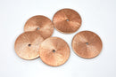 Copper Brushed Flat Spacers Heishi Disc Beads For Jewelry Makings 