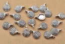 Antique Silver Sea Shell Pendant Charms For Jewelry Makings 
