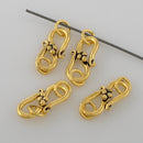 Antique Gold S Hook Clasps For Jewelry Making