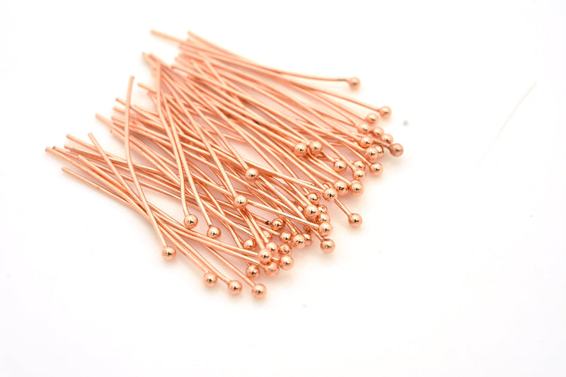 Copper Round Ball Head Pins For Jewelry Makings 