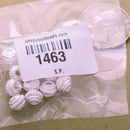 7mm Silver Plated Bali Spacer Beads