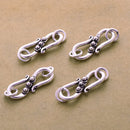 Antique Silver S clasps Hooks For Jewelry Supplies
