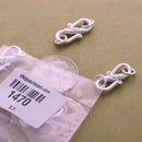 Silver Plated S Hook Bali Clasps