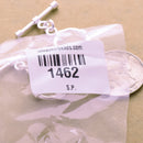 Silver Plated Rope Bali Toggle T Bar Clasps