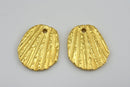 Gold Rustic Artisan Pendant Charms For Jewelry Makings 
