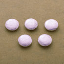 Silver Plated 14mm Saucer Spacer Beads