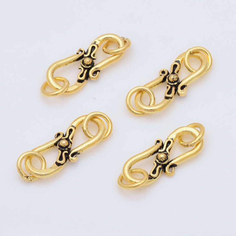 Antique Gold S Hooks Clasps For Jewelry Making