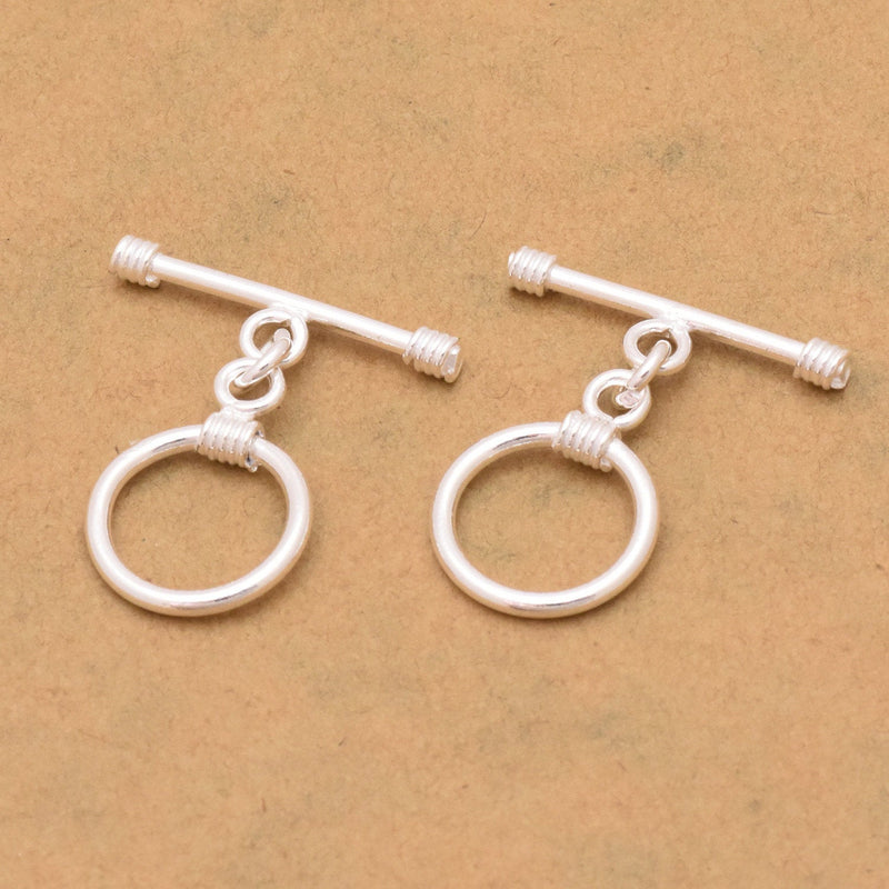 Silver Toggle Clasps For Jewelry Makings