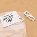 Silver Plated Bali  S Hook Clasps