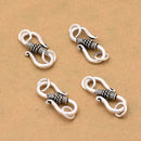 Antique Silver S Hooks Clasps For Jewelry Making