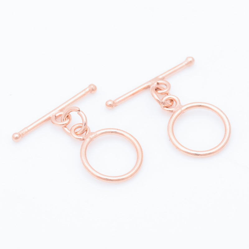 Rose Hold Rope Toggle Clasps For Jewelry Makings
