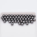 6mm Gunmetal (Black) Plated Round Ball Spacer Beads