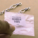 Antique Silver Plated Rope Bali S Hook Clasps - 54mm