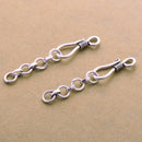 Antique Silver S Hooks Clasps For Jewelry Making