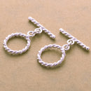 Toggle Clasp, Silver Toggle Clasp