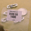 Antique Silver Plated S Hook Clasps - 32mm