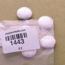 Silver Plated 14mm Saucer Spacer Beads