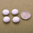 Silver Plated 16mm Saucer Spacer Beads