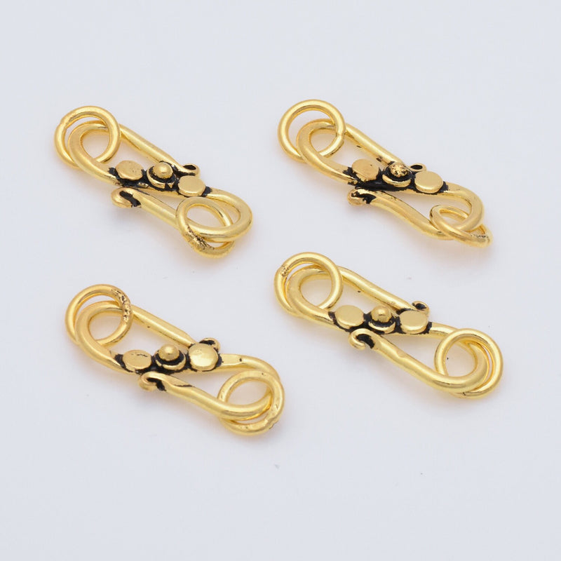 Antique Gold S Clasps For Jewelry Makings 