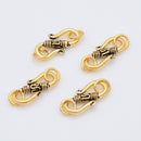 Antique Gold S Hooks Clasps For Jewelry Making