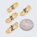 Antique Gold S Bali Clasps For Jewelry Makings 