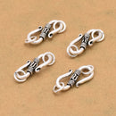 Antique Silver S Hooks Clasps For Jewelry Making