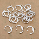 Silver Ear Hooks Lever Back For Earring Makings