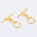 Gold Rope Toggle Clasps For Jewelry Makings