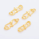 Gold S Hooks Clasps For Jewelry Making