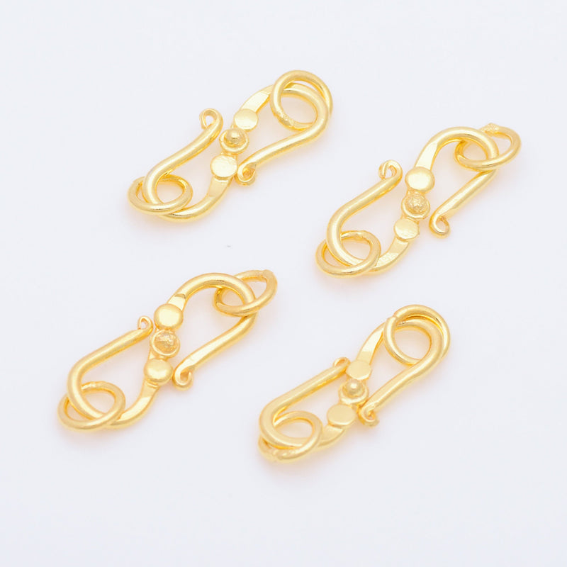 Gold S Hooks Clasps For Jewelry Making