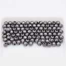 Black Gunmetal Plated 5mm Corrugated Ball Spacer Beads