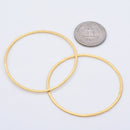 Gold Plated Connector Ring Links