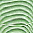 Mint Green Leather Cord Round
