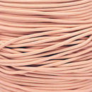 Peach Color Leather Cord Round